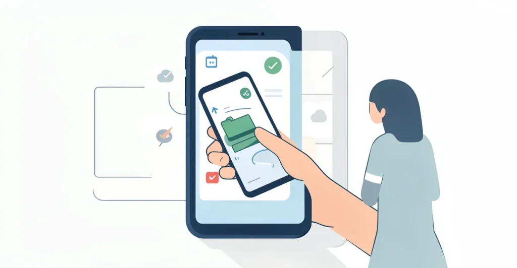 Featured image: Professional featured image for: How to Free Up Storage on Android Phones. Clean editorial illustrat