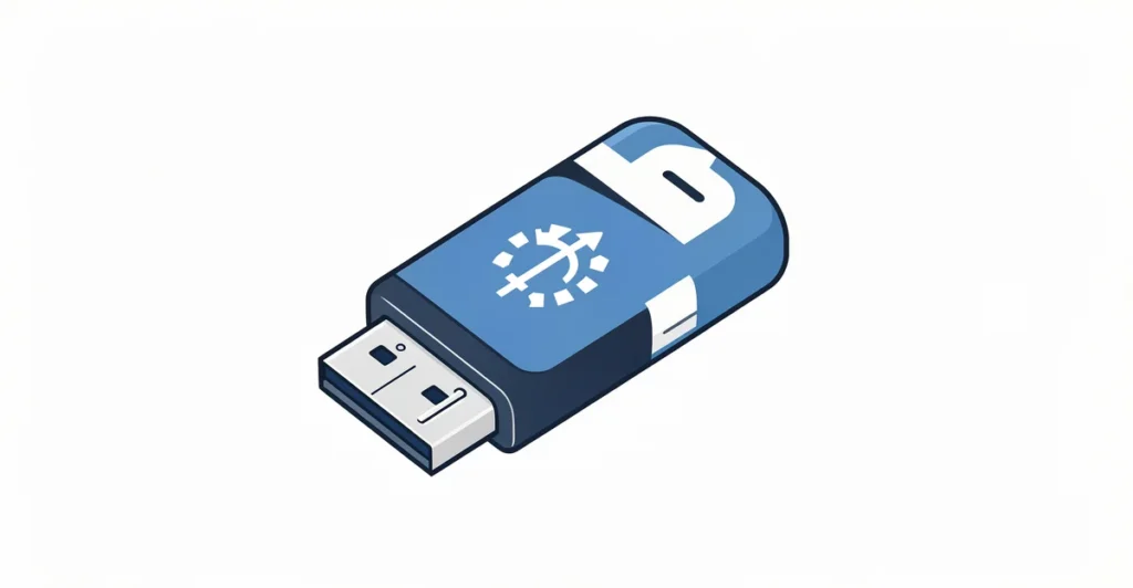 Featured image: Professional featured image for: How to Scan a USB Drive for Viruses. Clean editorial illustration,