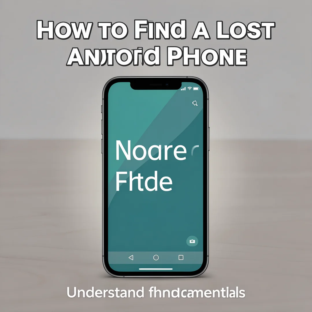 Step 1: Illustration for step: Understand the fundamentals related to How to Find a Lost Android Phone, prof