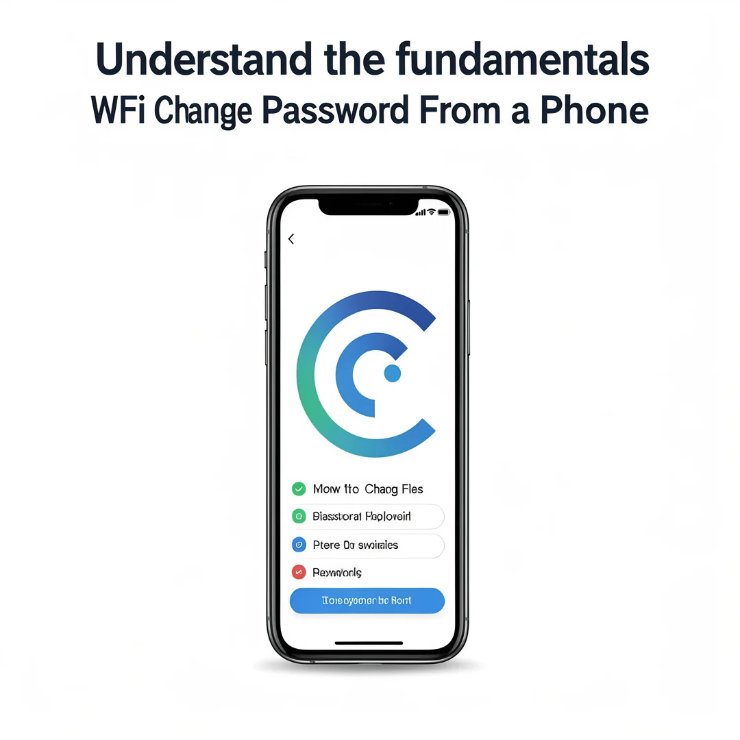 Step 1: Illustration for step: Understand the fundamentals related to How to Change WiFi Password From a Pho