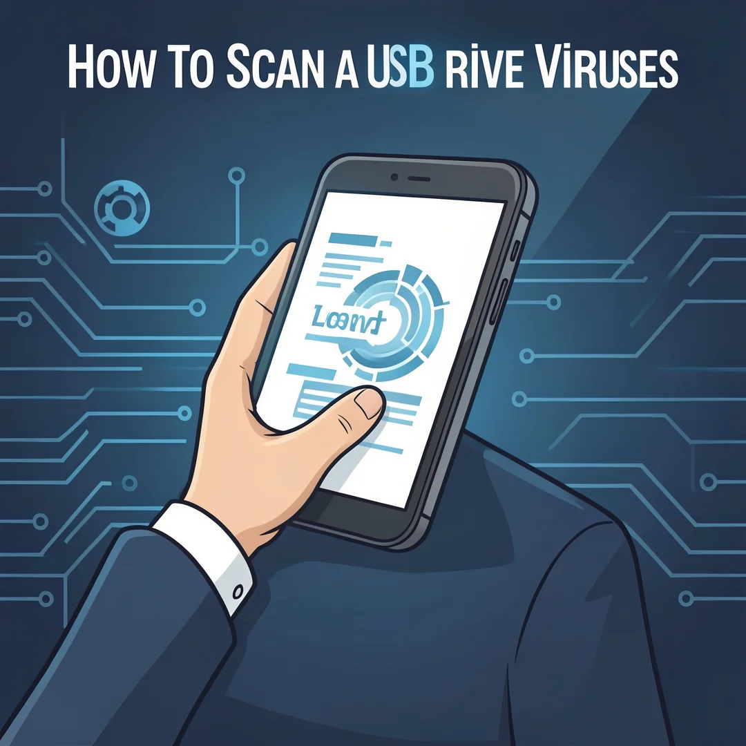 Step 2: Illustration for step: Assess your starting point related to How to Scan a USB Drive for Viruses, pr