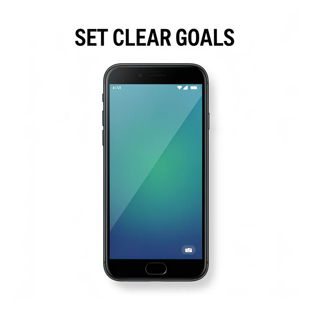 Step 3: Illustration for step: Set clear goals related to How to Find a Lost Android Phone, professional edu