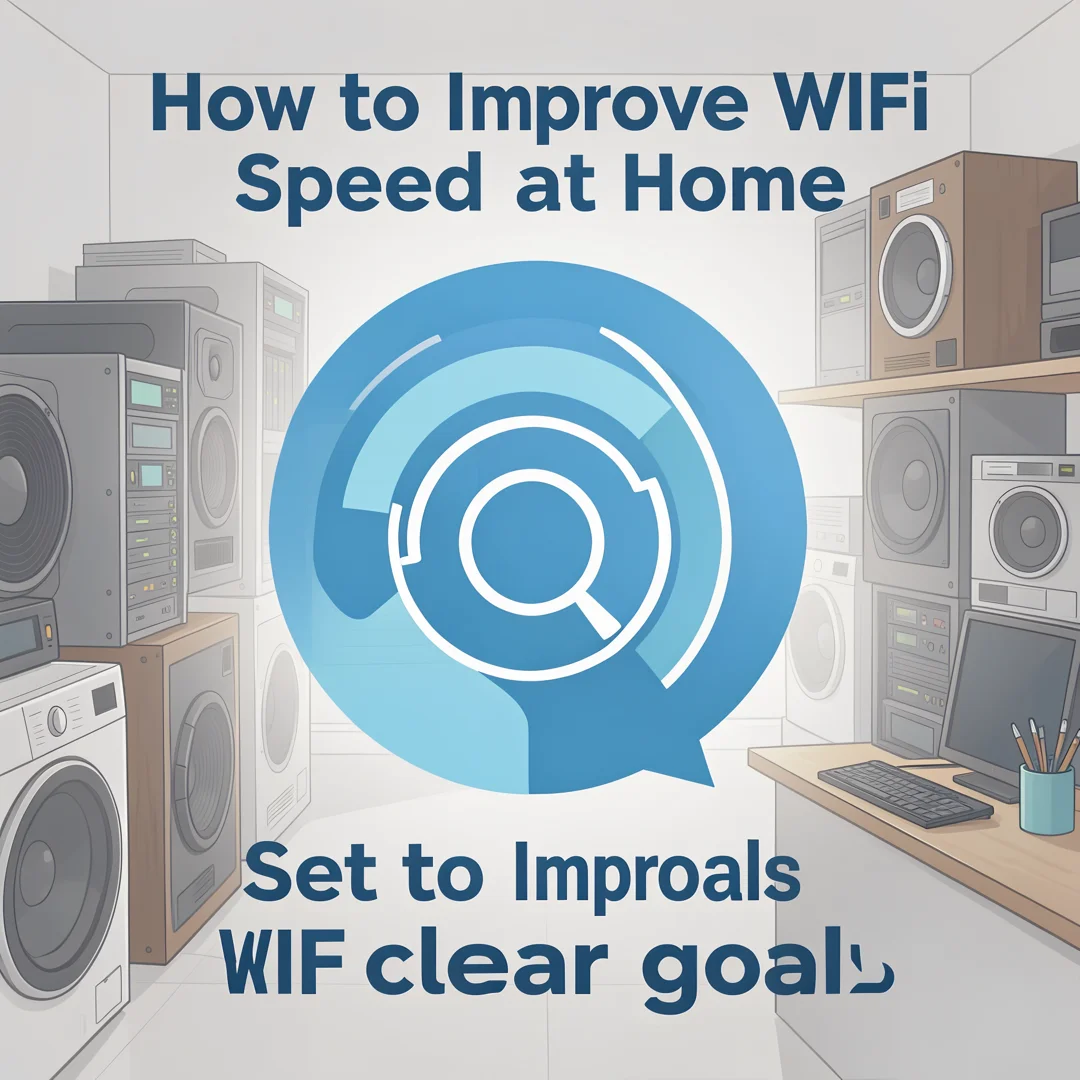 Step 3: Illustration for step: Set clear goals related to How to Improve WiFi Speed at Home, professional ed