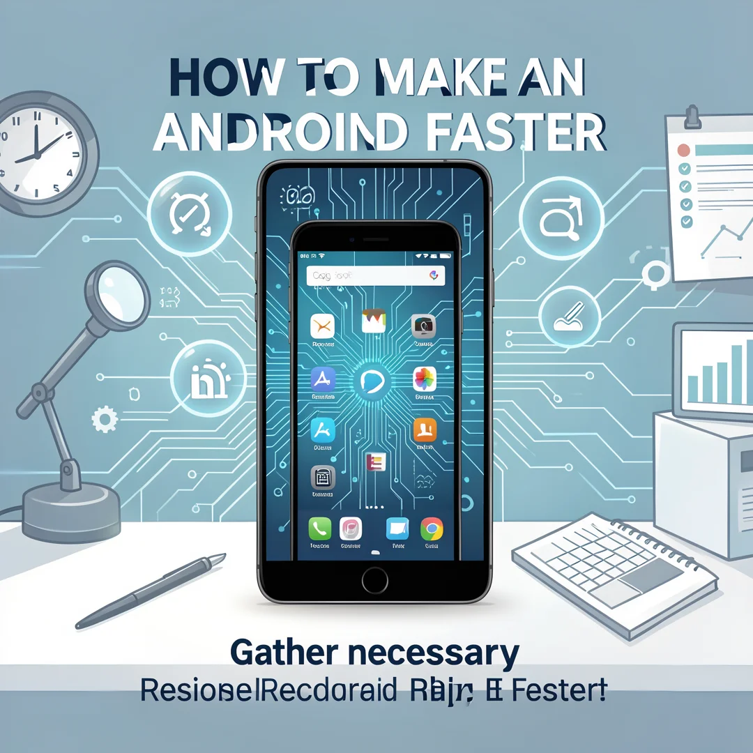 Step 4: Illustration for step: Gather necessary resources related to How to Make an Android Phone Faster, pr