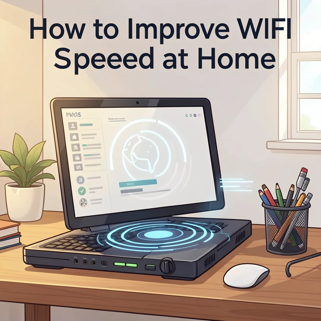 Step 4: Illustration for step: Gather necessary resources related to How to Improve WiFi Speed at Home, prof