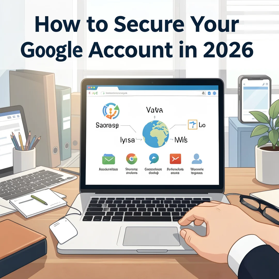 Step 4: Illustration for step: Gather necessary resources related to How to Secure Your Google Account in 20