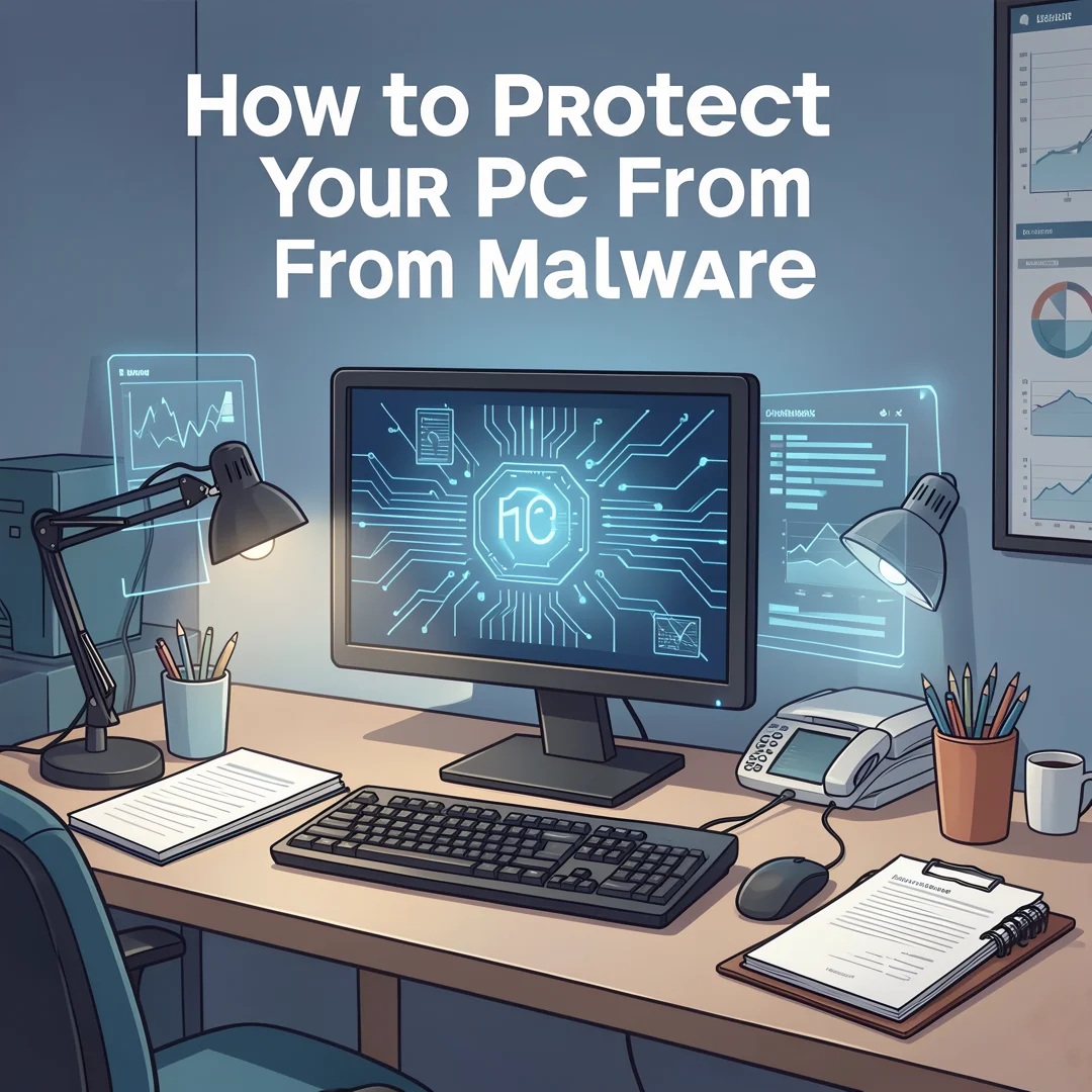 Step 4: Illustration for step: Gather necessary resources related to How to Protect Your PC From Malware, pr