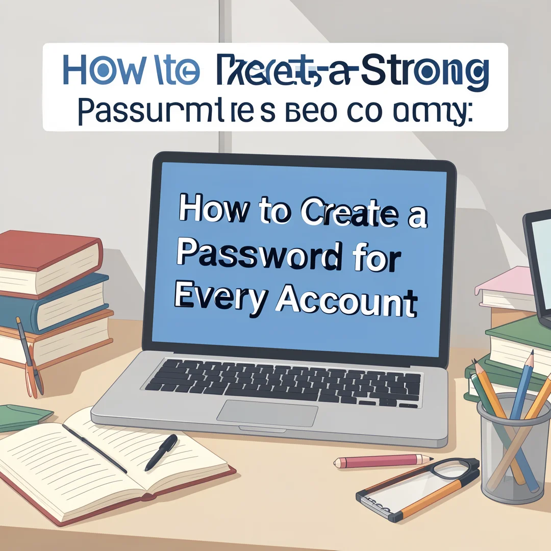 Step 4: Illustration for step: Gather necessary resources related to How to Create a Strong Password for Eve