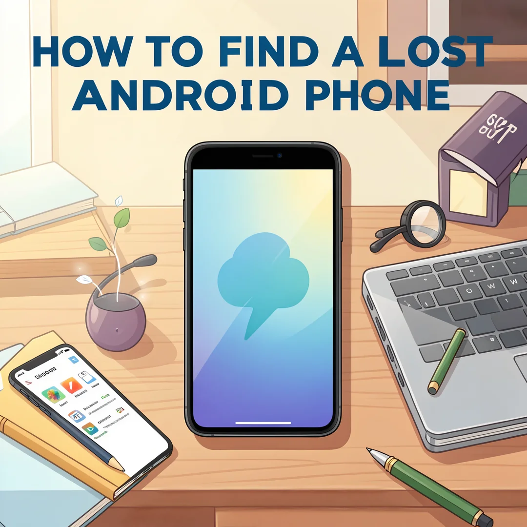 Step 4: Illustration for step: Gather necessary resources related to How to Find a Lost Android Phone, profe