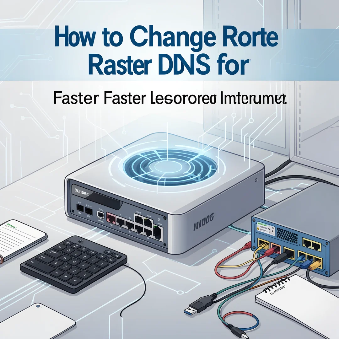 Step 4: Illustration for step: Gather necessary resources related to How to Change Router DNS for Faster Int