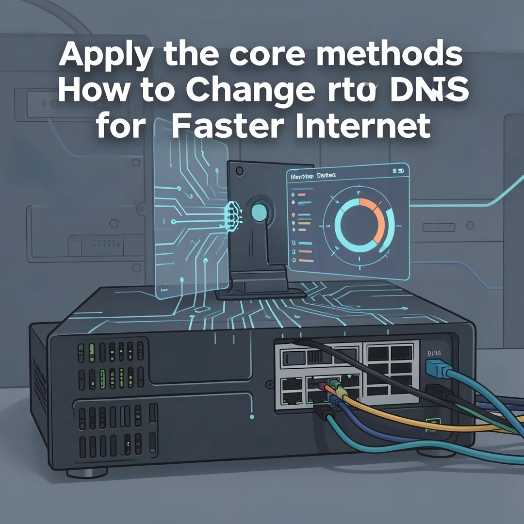 Step 5: Illustration for step: Apply the core methods related to How to Change Router DNS for Faster Interne