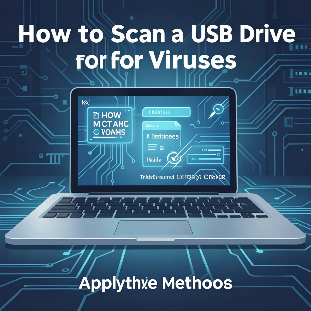 Step 5: Illustration for step: Apply the core methods related to How to Scan a USB Drive for Viruses, profes