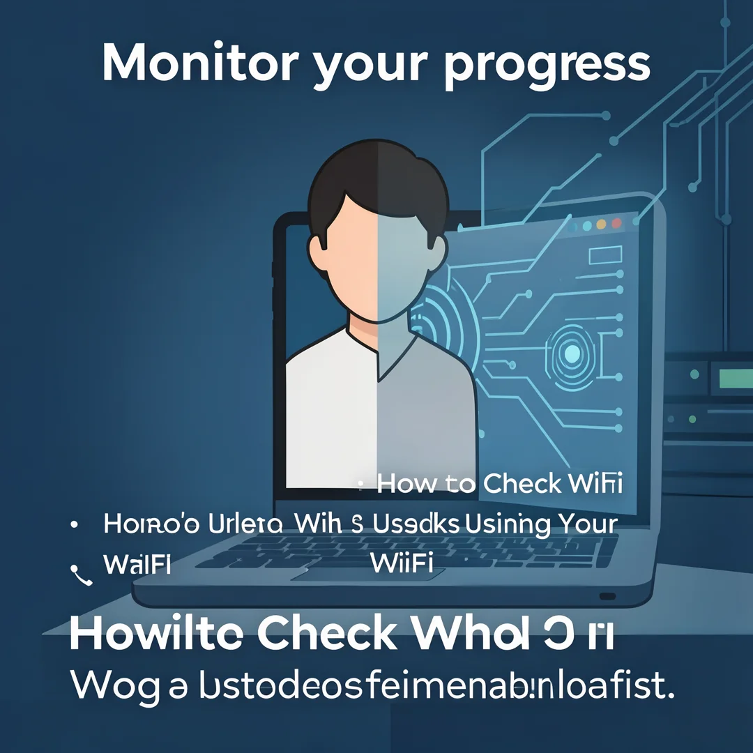 Step 6: Illustration for step: Monitor your progress related to How to Check Who Is Using Your WiFi, profess