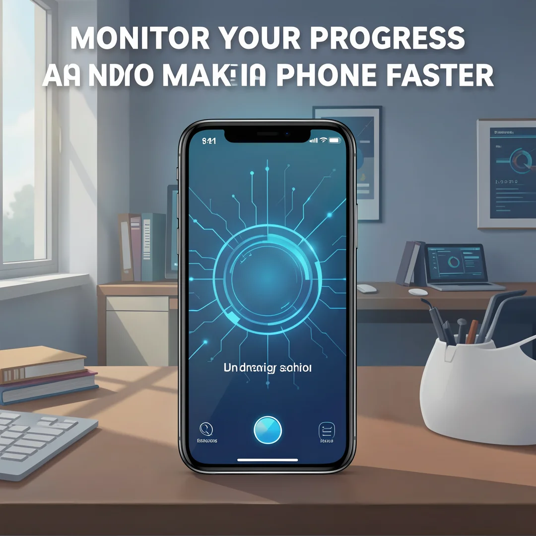 Step 6: Illustration for step: Monitor your progress related to How to Make an Android Phone Faster, profess