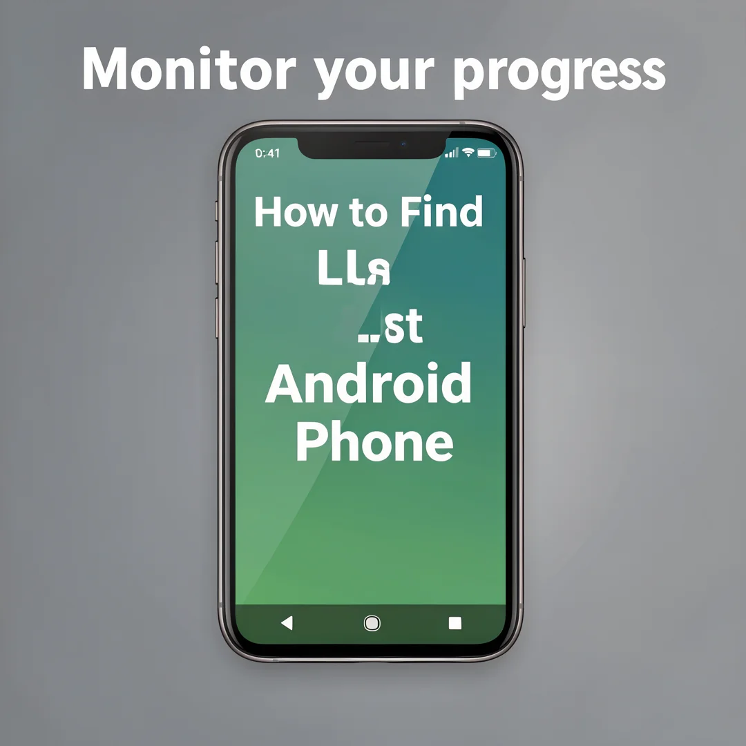 Step 6: Illustration for step: Monitor your progress related to How to Find a Lost Android Phone, profession