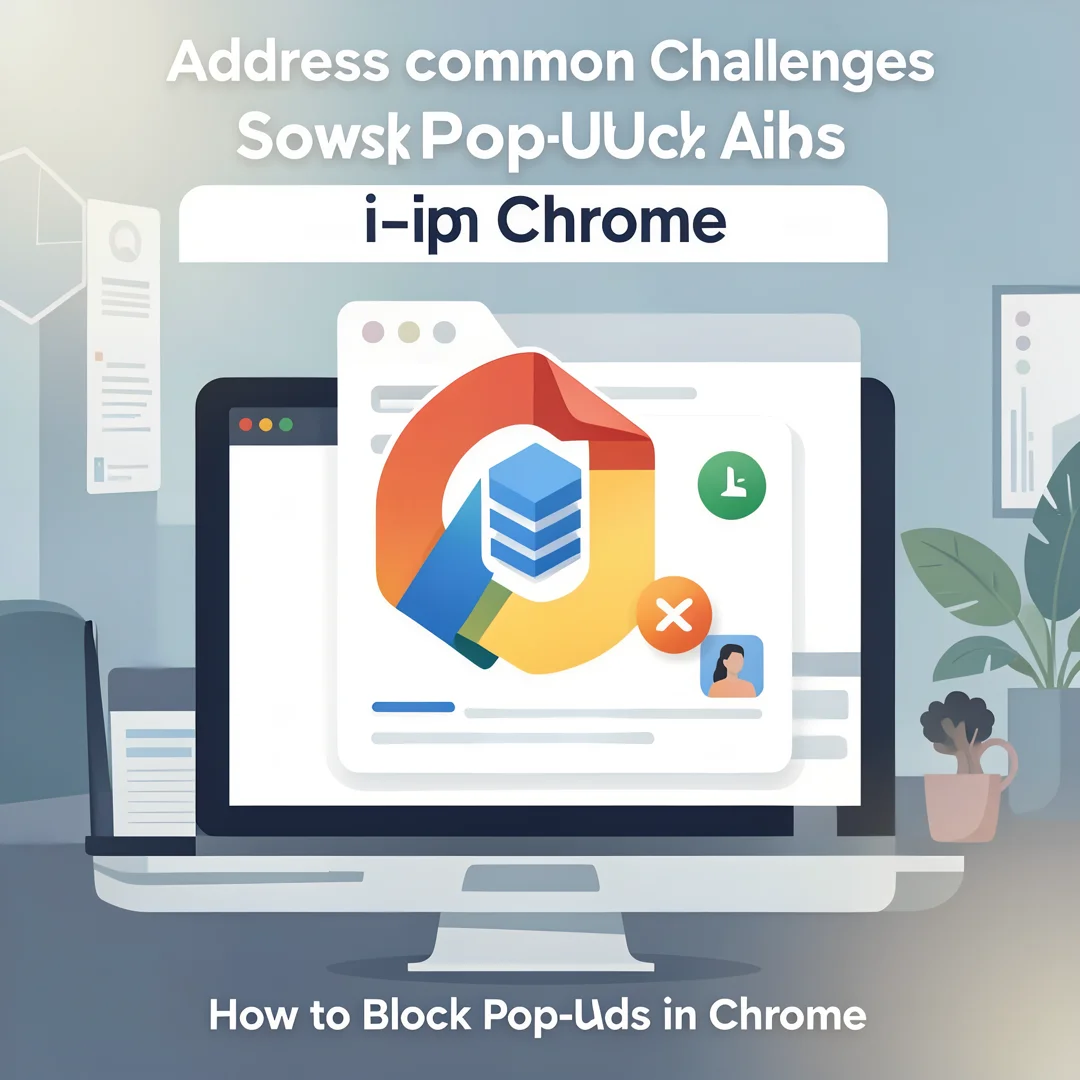 Step 7: Illustration for step: Address common challenges related to How to Block Pop-Up Ads in Chrome, profe