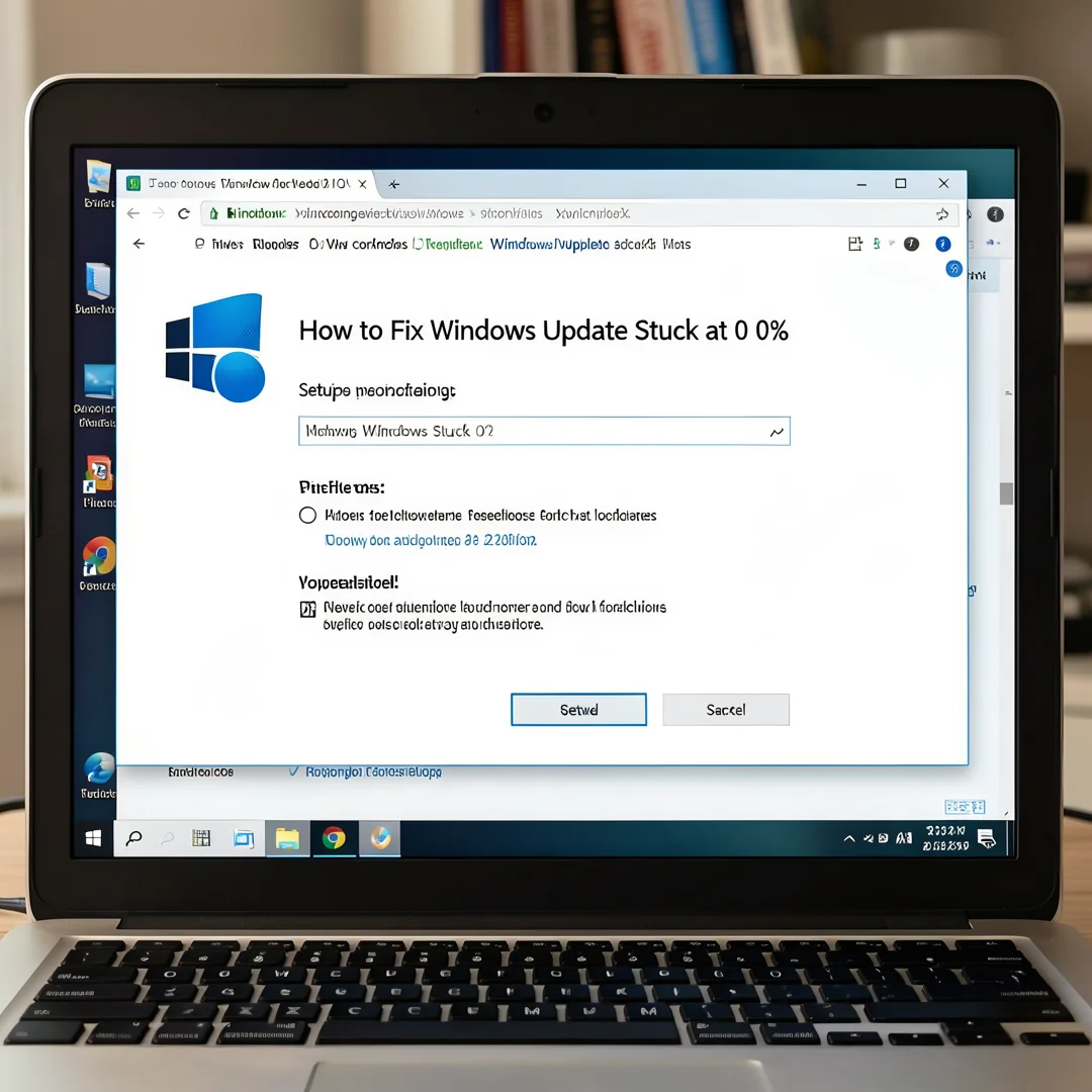 Step 7: Technical tutorial screenshot: Test the complete workflow for How to Fix Windows Update Stuck at 0%,