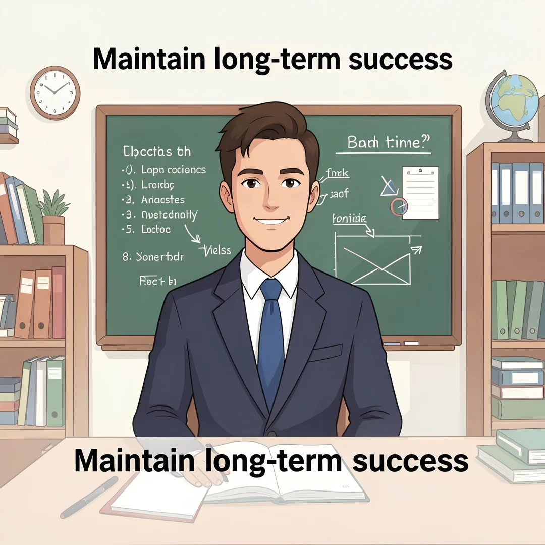 Step 8: Illustration for step: Maintain long-term success related to How to Improve WiFi Speed at Home, prof