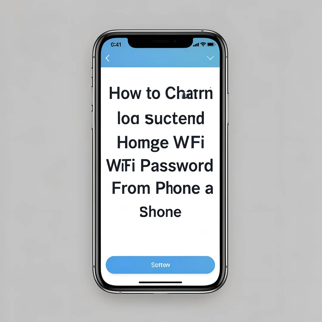 Step 8: Illustration for step: Maintain long-term success related to How to Change WiFi Password From a Phon