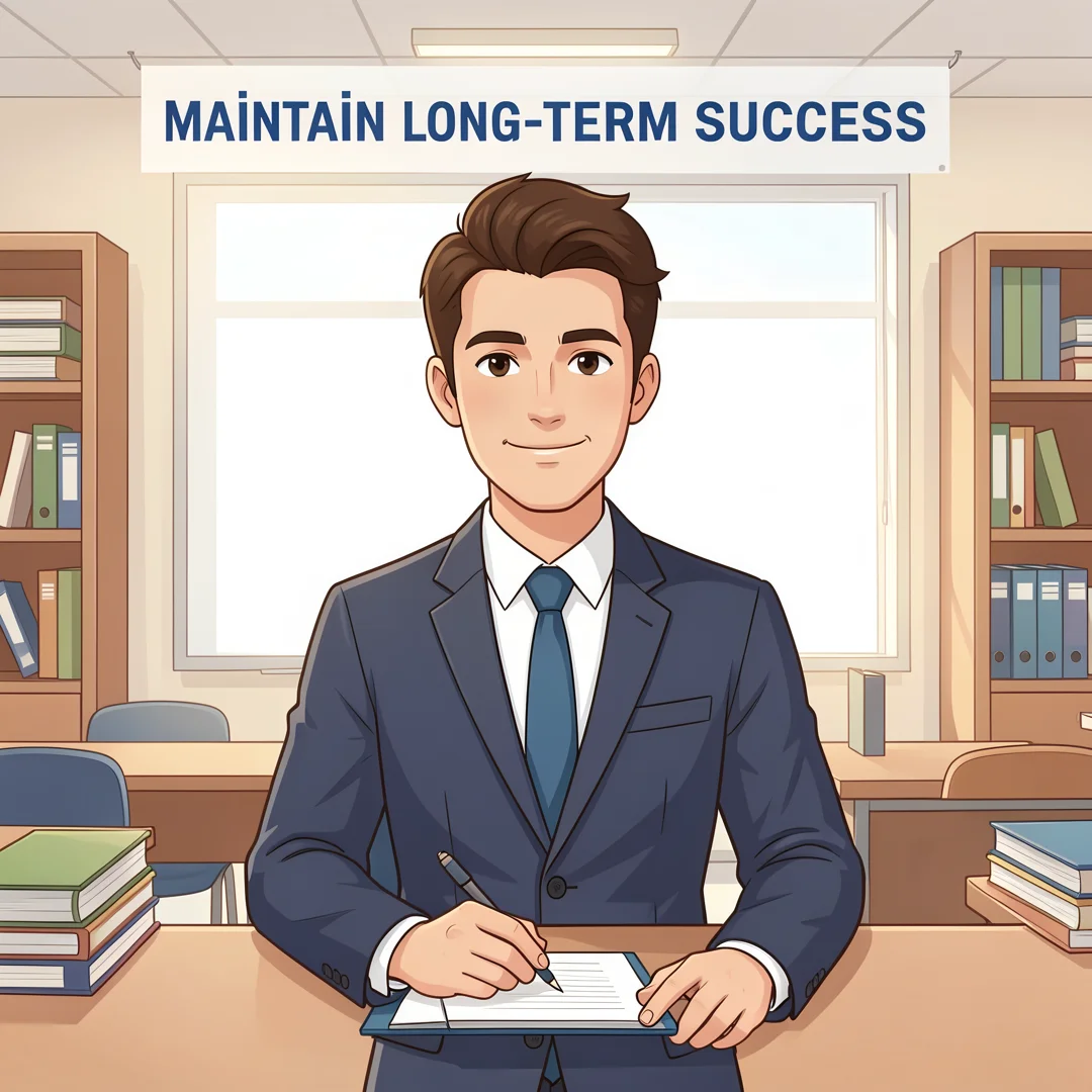 Step 8: Illustration for step: Maintain long-term success related to How to Block Pop-Up Ads in Chrome, prof