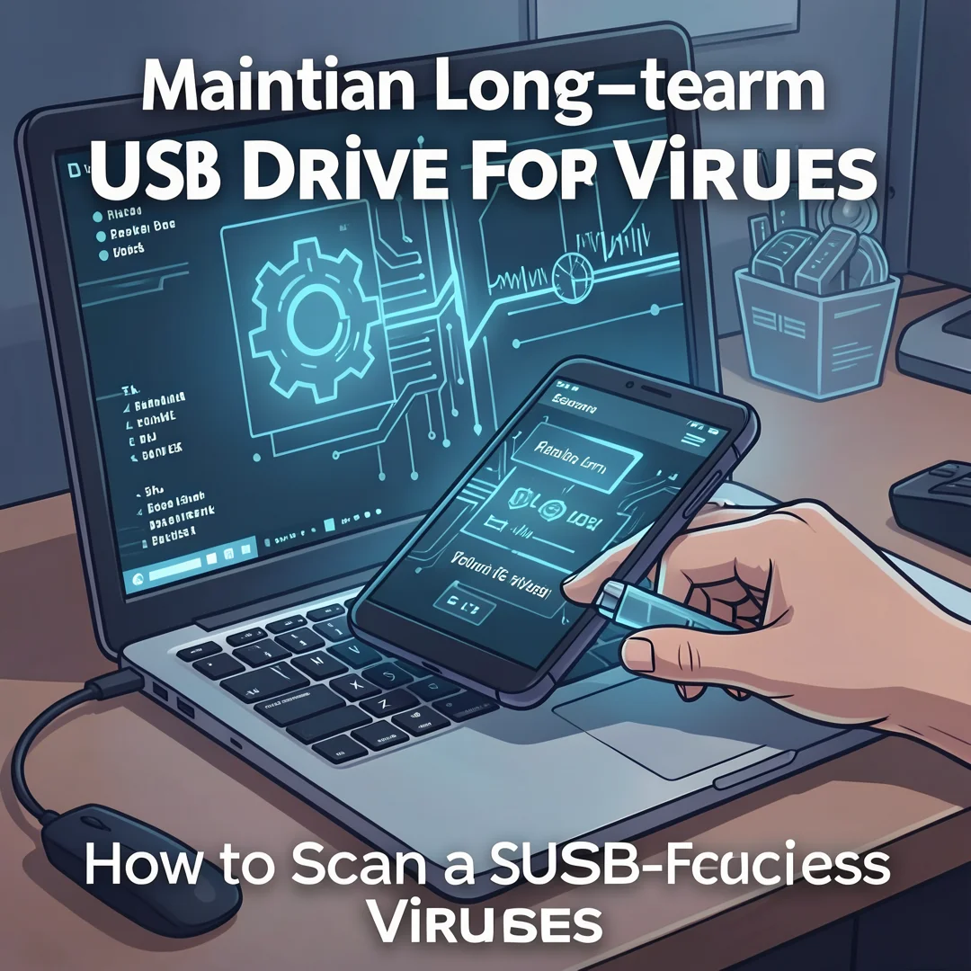 Step 8: Illustration for step: Maintain long-term success related to How to Scan a USB Drive for Viruses, pr
