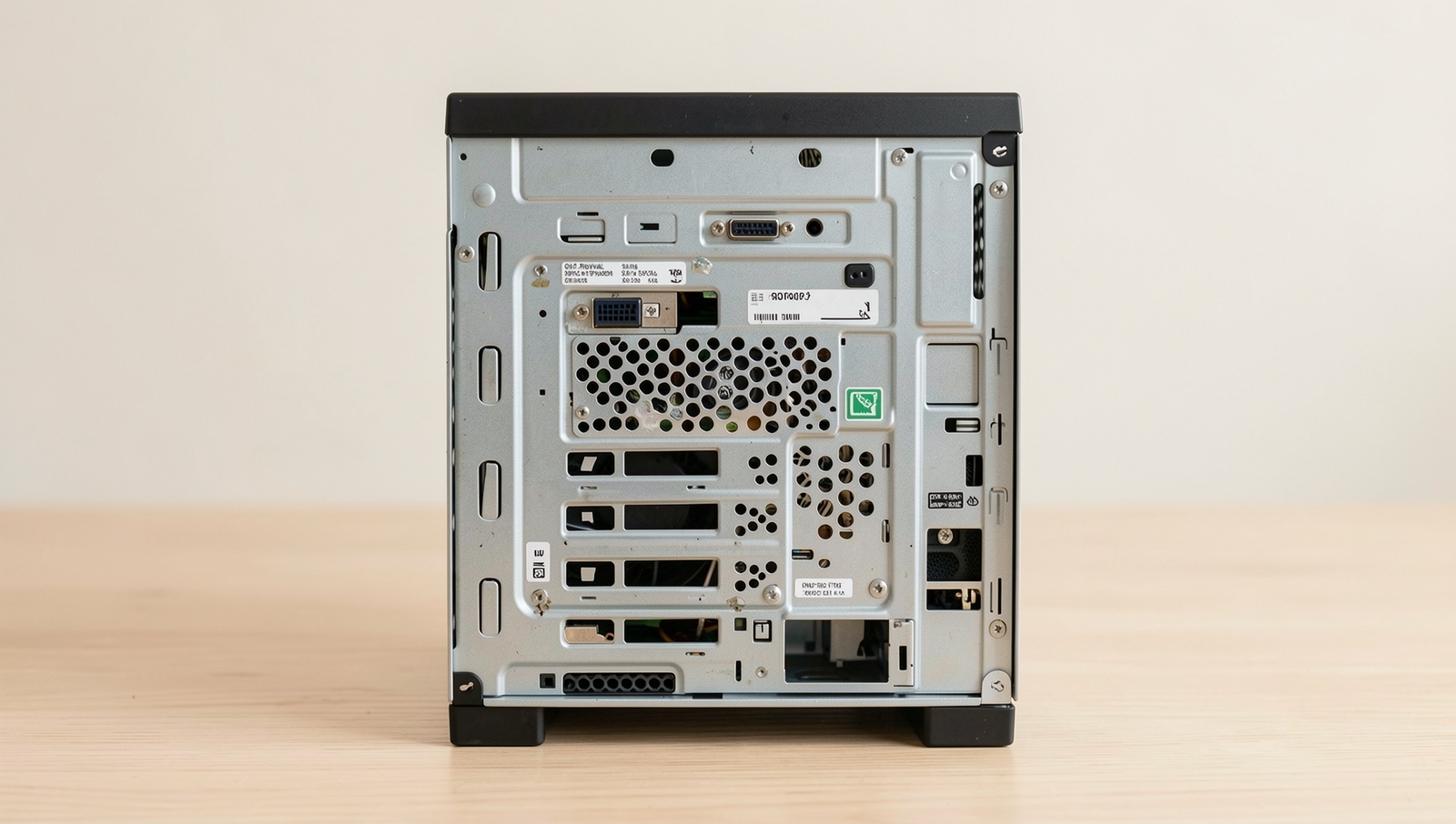 Diagram showing hardware upgrades for improving old PC performance.