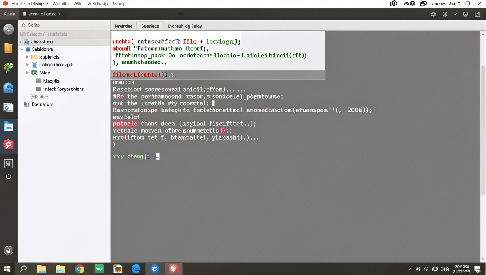 Screenshot of a successful file restoration process on a Linux desktop.